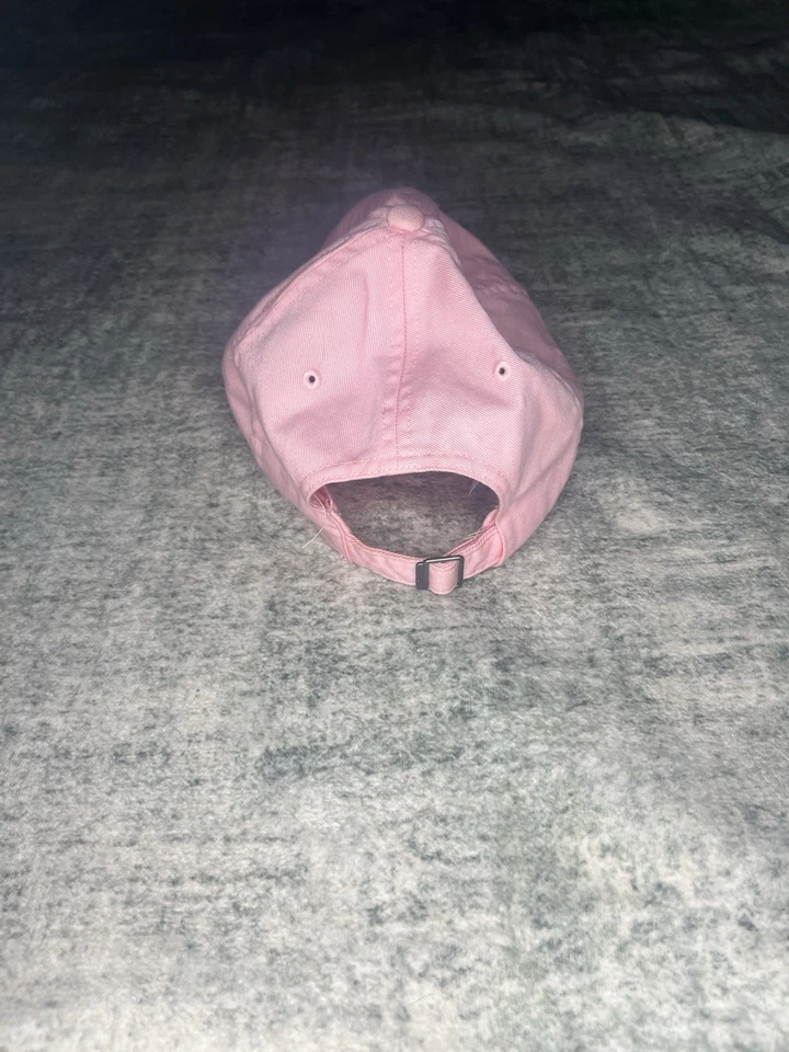 Nike Mujer Sombrero M/L Bebé Rosa Blanco Swoosh Logo Atlético Gorra de Béisbol Ajustable Foto 2 de 4