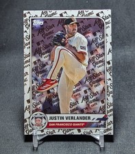 Justin Verlander 2025 Topps All-Star Game Baseball Card #66 San Francisco Giants