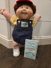 💙1984 Cabbage Patch Kid~Kirk Linus~Brown Looped Hair~Brown Eyes/HM3/Hong Kong
