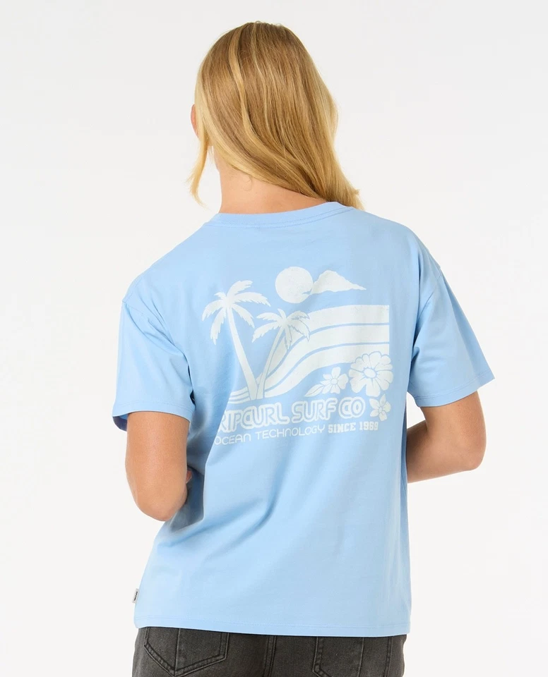 Rip Curl Ocean Tech Relaxed T-Shirt - XS - Neu - Bild 3 von 4