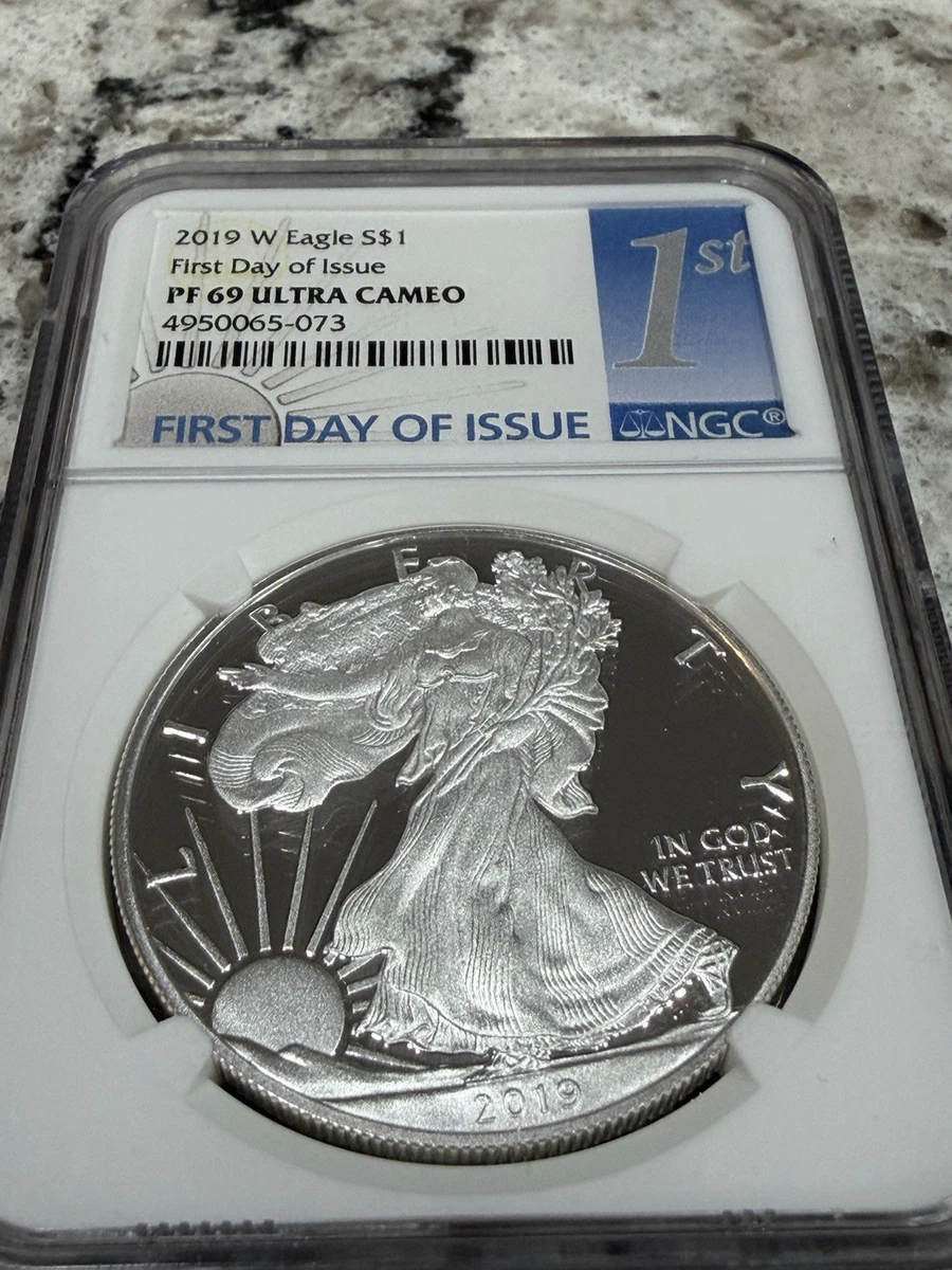 American Eagle PR 69 Graded 2019 Silver Bullion Coins for sale | eBay