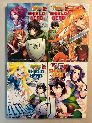 The Rising Of The Shield Hero Vol 1 2 3 4 Manga   English Fantasy Aiya Kyu