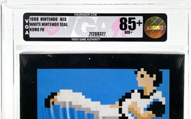 Kung Fu Fighting Nintendo NES Brand New 1988 Factory Sealed VGA Graded 85+ MINT