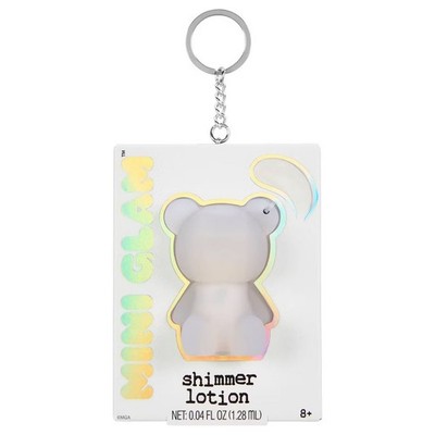 Mini Glam Glitzer Bären Shimmer Lotion - (White Bunny)