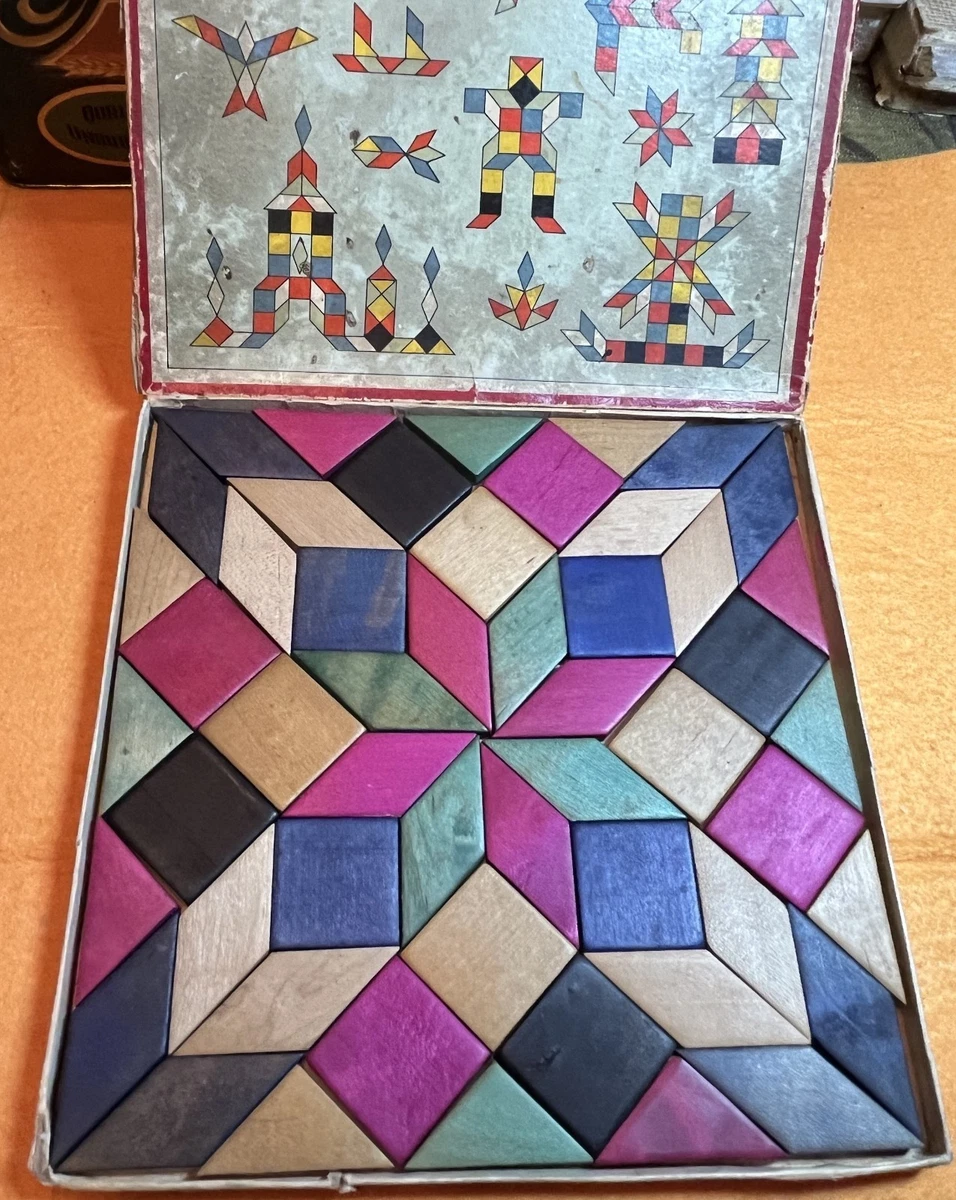Collectors & Hobbyists Multi-Color 1930 Year Vintage Puzzles for