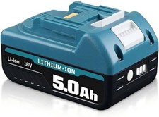 5.0Ah Replacement for Makita 18V Battery Compatible with 18Volt Battery