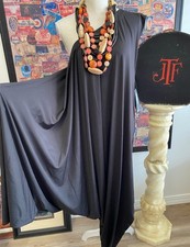 Coldesina Jenny Adjustable 5 Way Maxi Dress 3X Black New Travel LBD