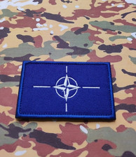 Patch Otan Nato Drapeau des forces armées d'Europe hook and loop scratch