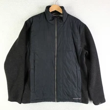 Merrell Jacket Mens Large Full Zip Select Performix Warm Wool Blend Outdoor