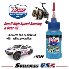 LUCAS  Fishing Reel Oil for Bearings and Small Gears (1oz)