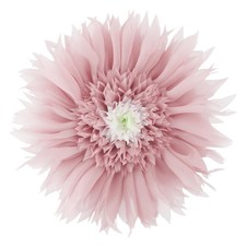 Hand Crafted 3D Flower Round Velvet Throw Pillow Cover Pink Decorative Floral...