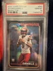 2024 Topps Chrome - Rookies Jayden Daniels #201 Refractor (RC)