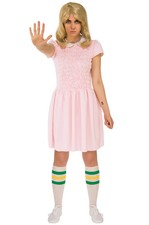 Brand New Stranger Things Eleven Dress Adult Costume