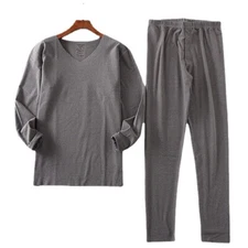 Men’s Thermal Underwear Long Johns Lightweight Ultra Soft Warm Top and Bottom