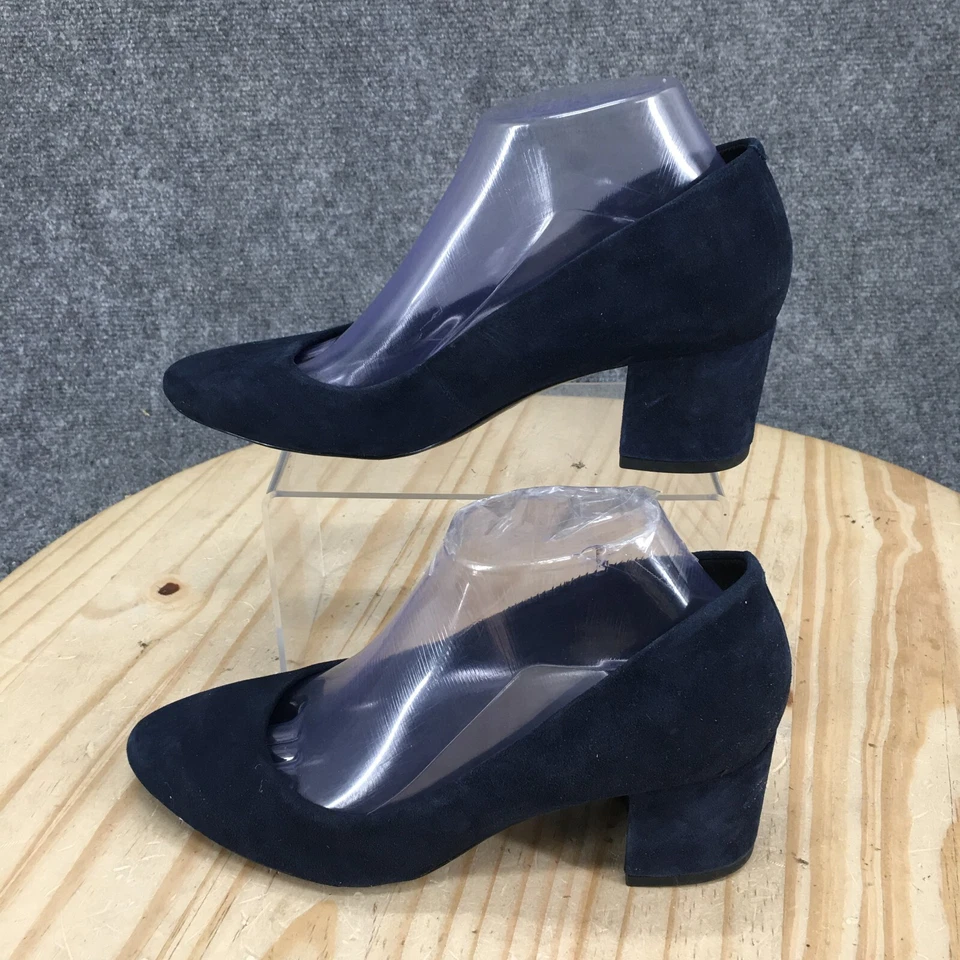 Zapatos de salón Easy Spirit para mujer 7,5 M Secosma informales de cuero azul sin cordones Foto 2 de 4