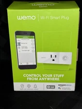 WeMo Mini Wi-Fi Smart Plug - White (F7C063)
