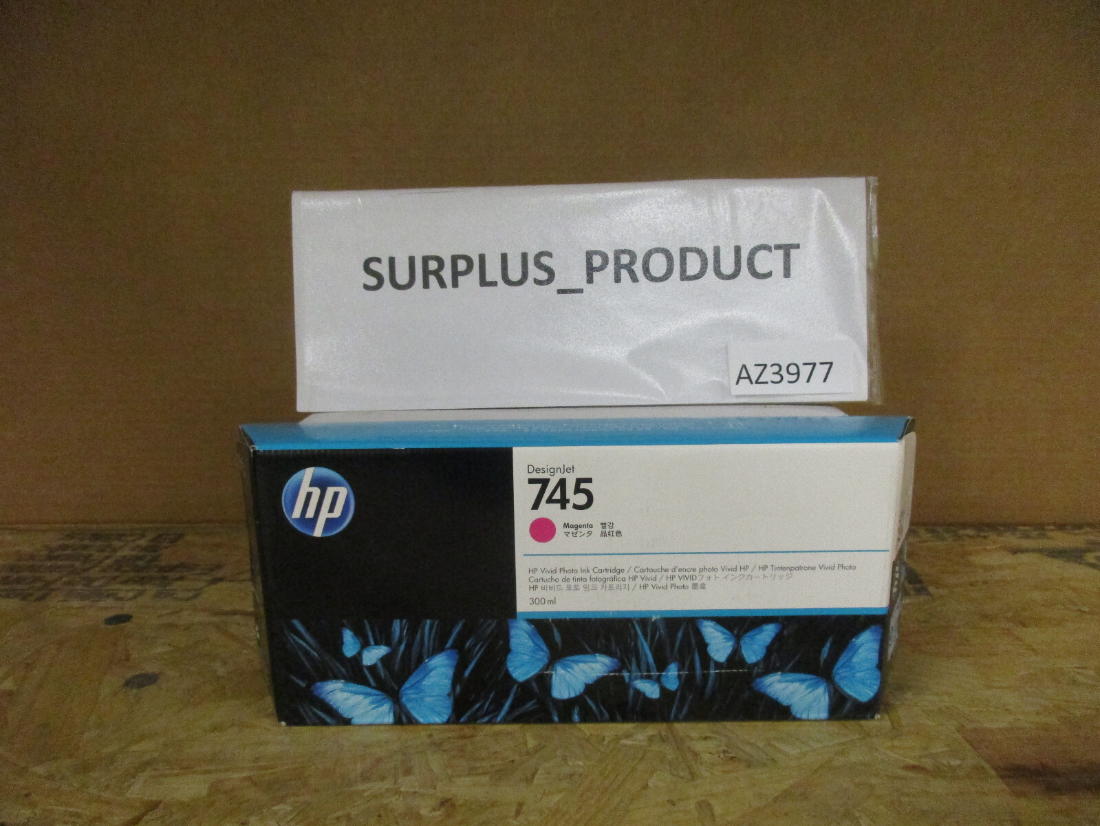 Hp Officejet Pro 7740 Ink Genuine HP 745 Red Ink Cartridge (F9K06A 