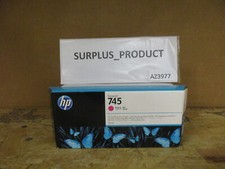 GENUINE HP F9K01A 745 MAGENTA VIVID PHOTO INK CART Designjet Z2600 Z5600 12-20