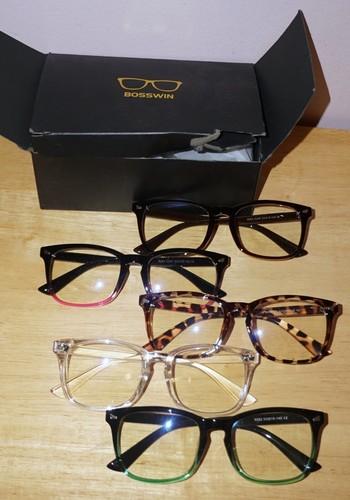Blue Light Blocking Glasses for women/men 5Pack Computer/Gaming/TV/Anti UV Glare - 第 1/6 張圖片