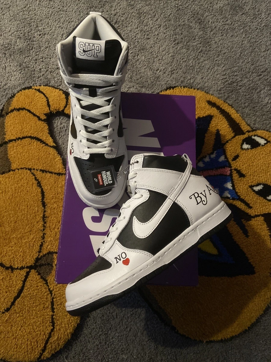 Nike SB Dunk High 'Supreme Black My Any Means Necessary' DS DN3741