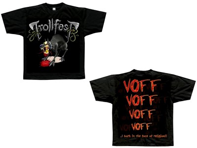 TROLLFEST - GARM Hund - T-Shirt Plus Size XXXXL 4XL Übergöße Oversize