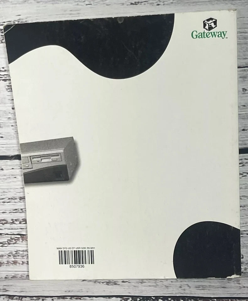 Vintage Computer Microsoft Gateway WINDOWS MS-DOS 3.3 Manual User Guide Book - Image 3 of 4