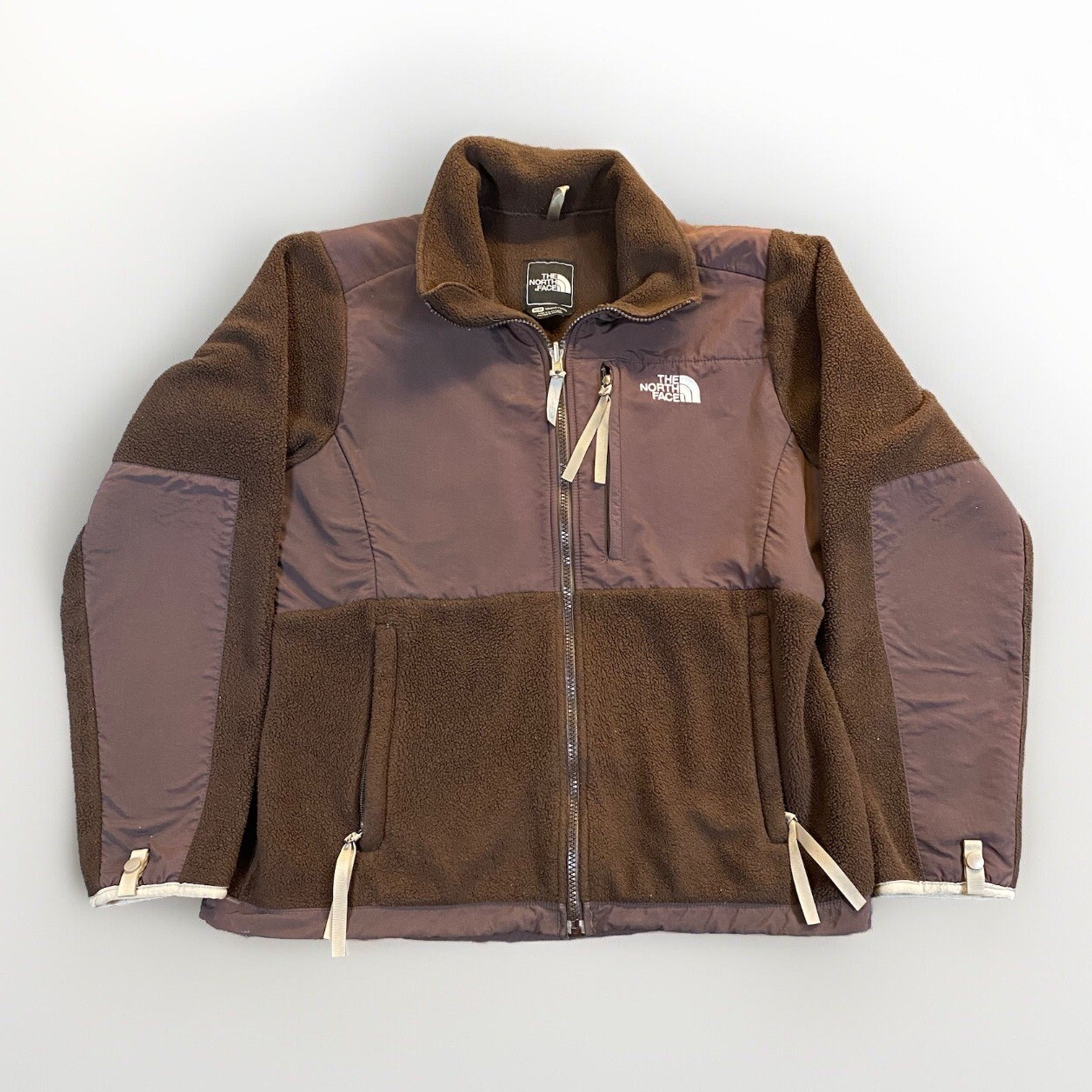 The North Face Womens Medium Brown Polartec Zip Fleece Jacket