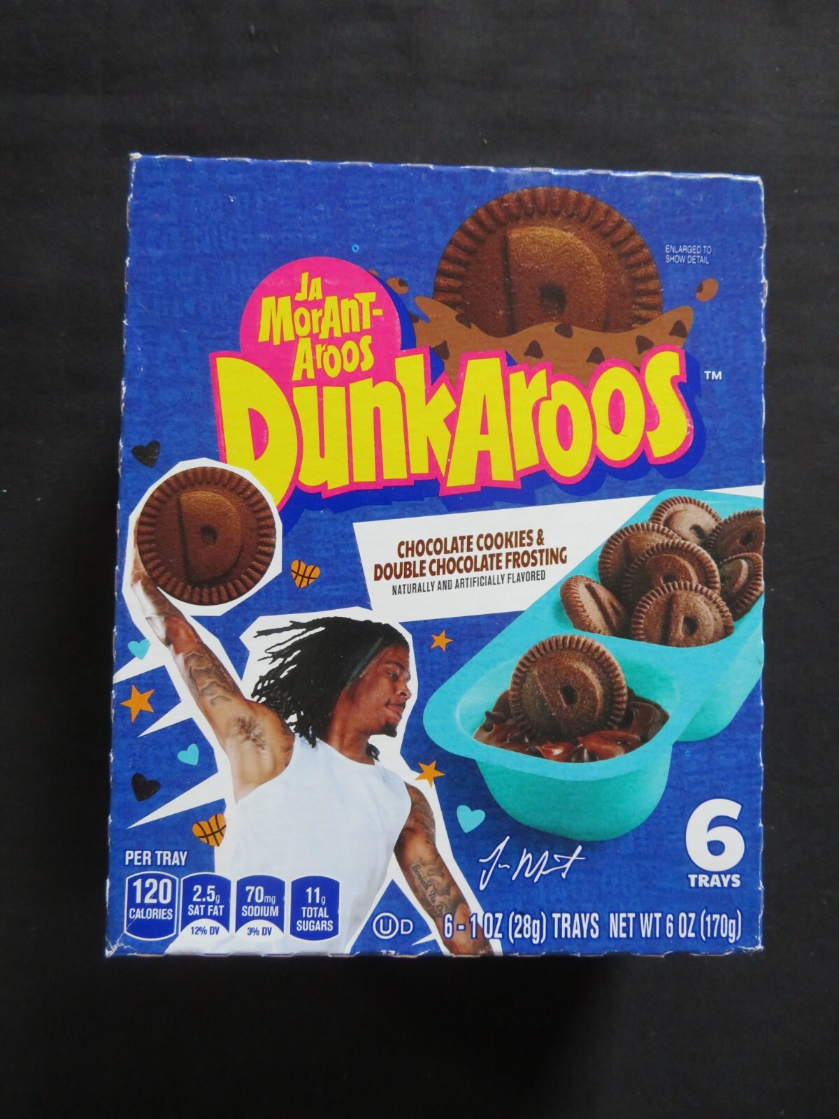 RARE Betty Crocker Ja MorantAroos DunkAroos Chocolate Cookies & Frosting 6 Tray eBay