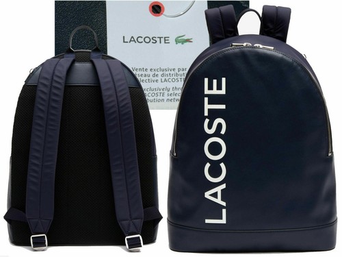 LACOSTE Zaino Pelle da uomo *QUI CON SCONTO* LA09 T2P | eBay
