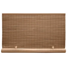 Radiance 3321236 Rollup Shade Vinyl 36" W X 72" H Bamboo Cordless Bamboo