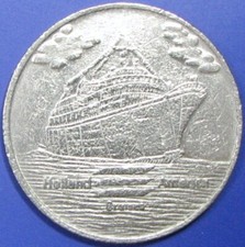 $1 Casino Token. Holland America Cruise Line. U70.