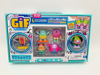 OH! My GIF 6 Bit DANCE PACK Slothy Doughboy Hotdawg Puggo Catly Avo & Pit NEW!