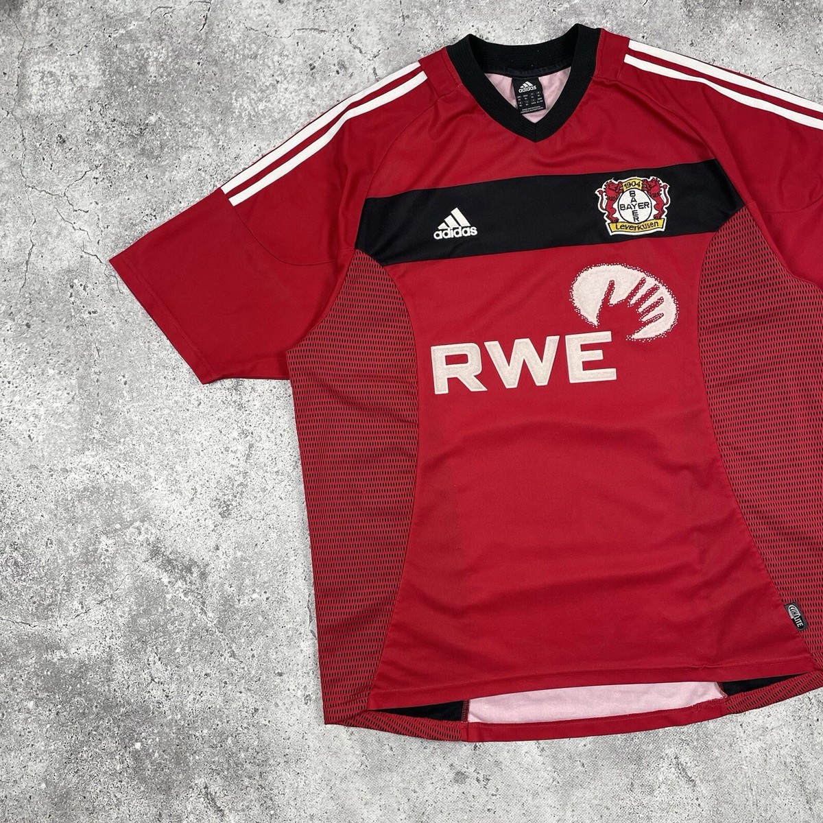 Bayer Leverkusen 2002 2004 Home Football Shirt Soccer Jersey