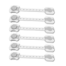 Baby Safety Door Lock cupboard kitchen Cabinet Drawer Pet Child locks 6 Pcs