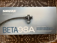 Shure Beta 98AD/C Cardioid Condenser Microphone W/drum mount gooseneck