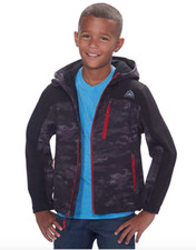 Snozu Youth Boys' Jacket - BLACK CAMO Select Size FAST SHIPPING