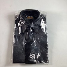 Boys Retro Nights Black Long Sleeve Dress Shirt W/Tie NEW