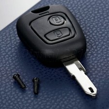 For Peugeot 106 206 306 405 2 Button Remote Uncut Blank Key Shell Case Fob For Peugeot 106 206 306 405 2 Button Remote Uncut Blank Key Shell Case Fob