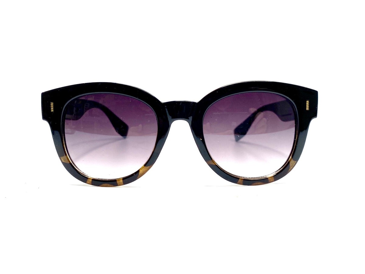 Laundry Shelly Segal Black Clear Gold Leopard Oval  display picture 1