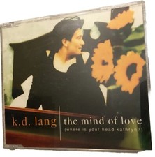 k.d. Lang - The Mind Of Love 3 Song CD Rare OOP Ingenue French Import Pop Rock