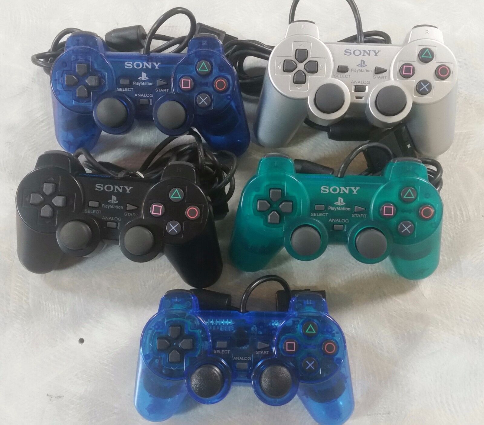 Official OEM Sony Playstation 2 Ps2 Controller various Colors 