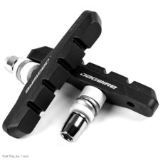 Jagwire MTB Bike Sport Linear Pull V-Type Brake Shoes Rim Pads Threaded BULK