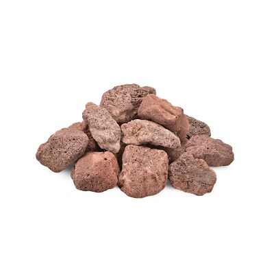 Skyflame 10LB Natural Lava Rocks for Fire Pits, Fire Tables, Fireplaces, Gard...