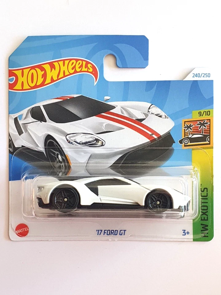 MINIATURE HOT WHEELS 1/64 FORD GT 2017 HW EXOTICS 2024 - Photo 1/1