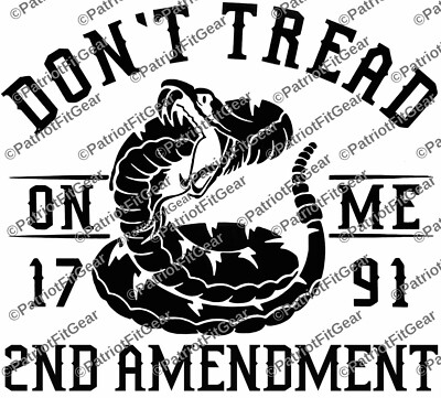 Don't Tread On Me 1791 2nd Amendment Sticker Vinyl Sticker Car - Foto 10