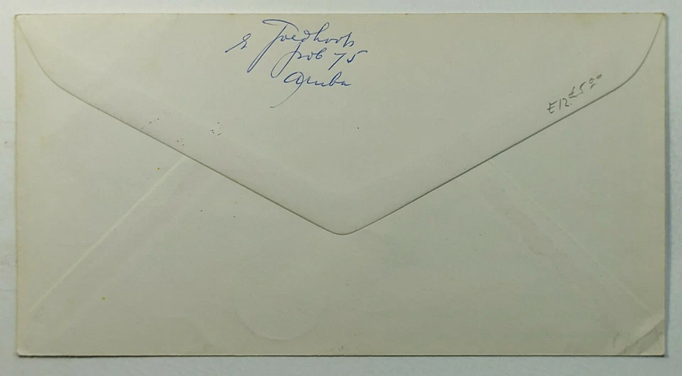 1959 FDC Aruba Netherlands Antilles Charter Kingdom of Netherlands SG #410-412 - Image 2 of 2