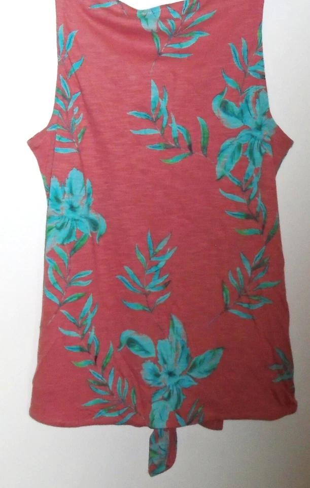 Fat Face Bronwin Pink Palms Cami rose pink leaf green top size 8 New Tags BNWT - Image 2 of 4