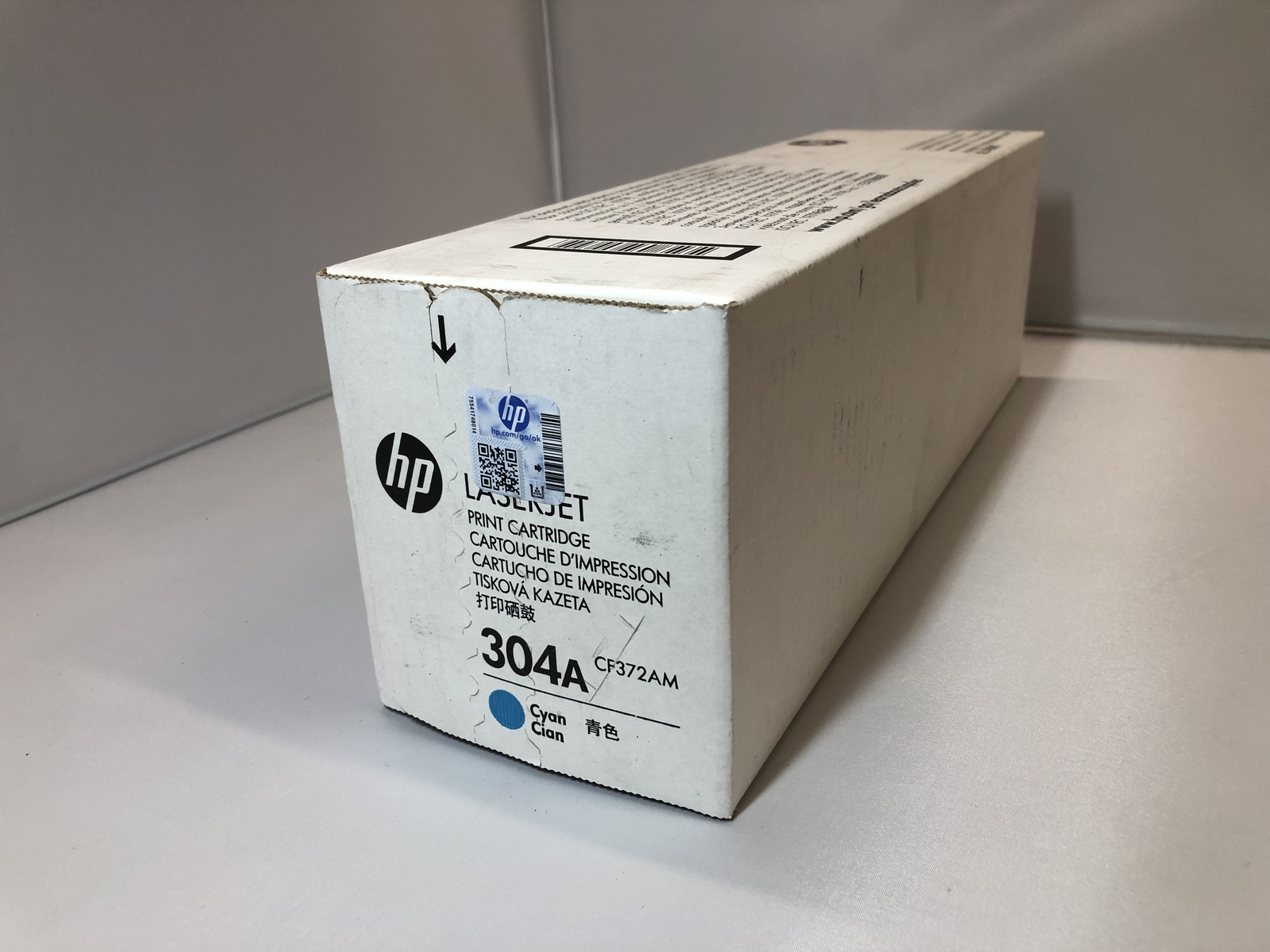Genuine HP CC531A Split Multipack (304A) Cyan Toner Cartridge