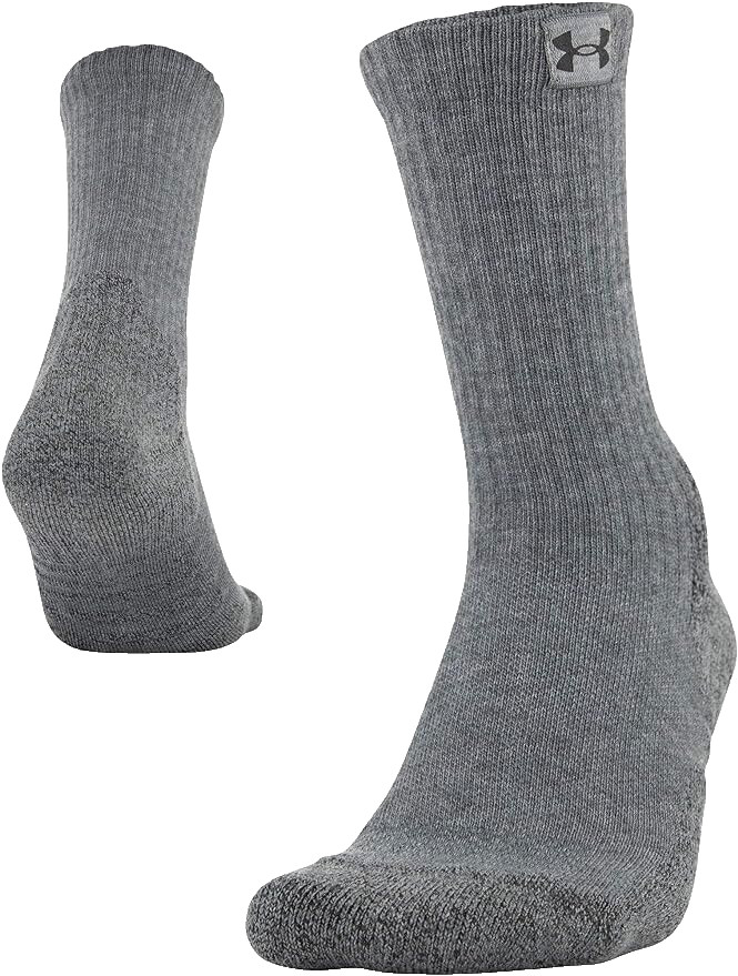Under Armour Подушка для сцепления серого цвета Носки для экипажа Размер Мужской 4-8 женский 6-9 3190₽