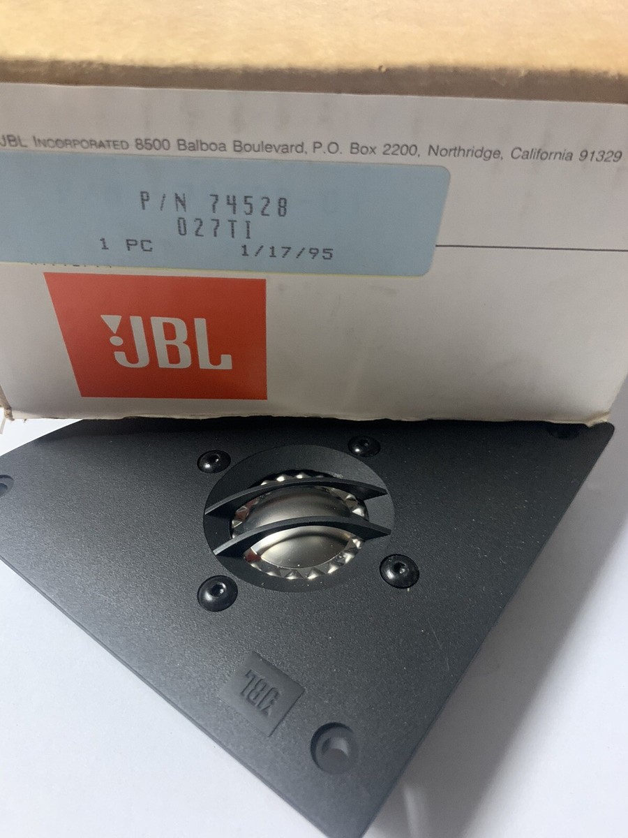 JBL 027Ti ARC Tweeter Genuine Factory Part 74528X *NEW*Sold By JBL
